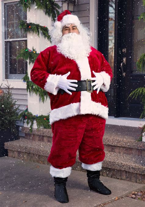 traje de santa claus